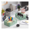 Set de 3 cajas organizadoras plegables y apilables boxtor v0103244 innovagoods