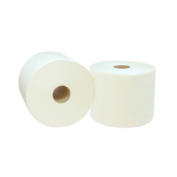 Bobina papel industrial blanco 350 m, 2 uds