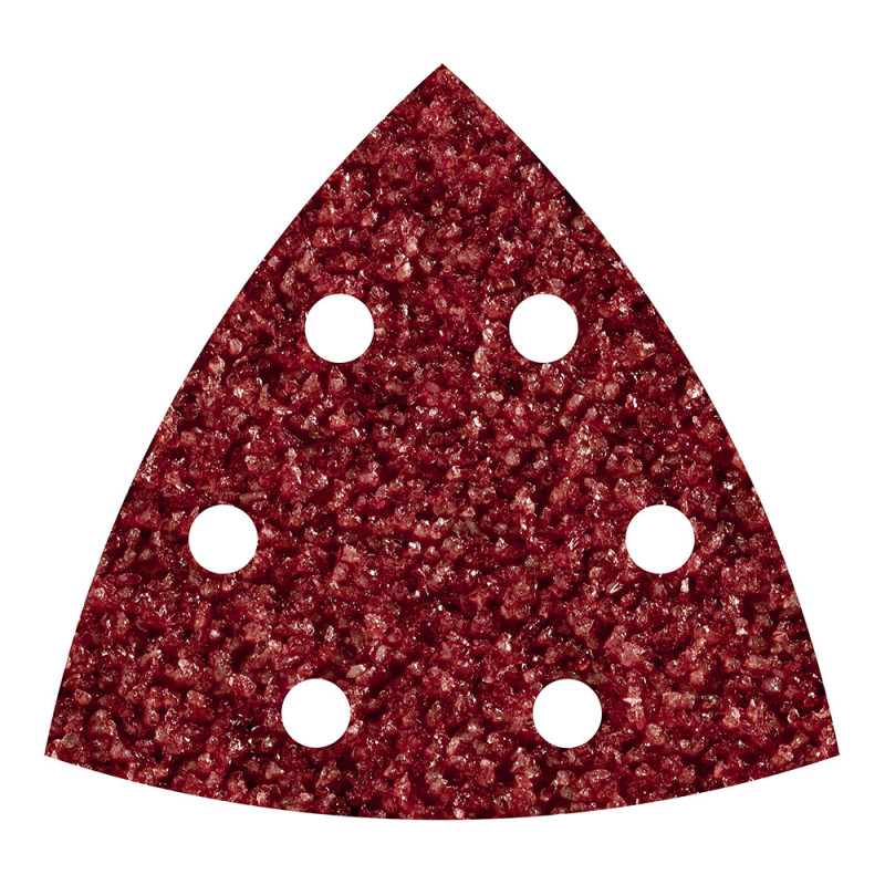 Pack 5 hojas abrasivas adhesivas corindón, grano40 delta 95mm 1850000 wolfcraft Pack 5 hojas abrasivas adhesivas corindón, grano40 delta 95mm 1850000 wolfcraft