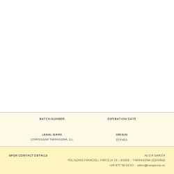 Pasacables de metacrilato para escritorio