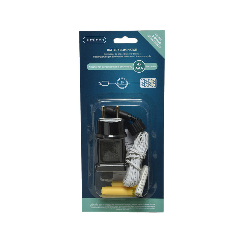 Eliminador de pilas 6v para interior de productos con 4xaaa Eliminador de pilas 6v para interior de productos con 4xaaa