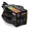 Set 3 sartenes antiadherentes "professional line" gourmet kitchen