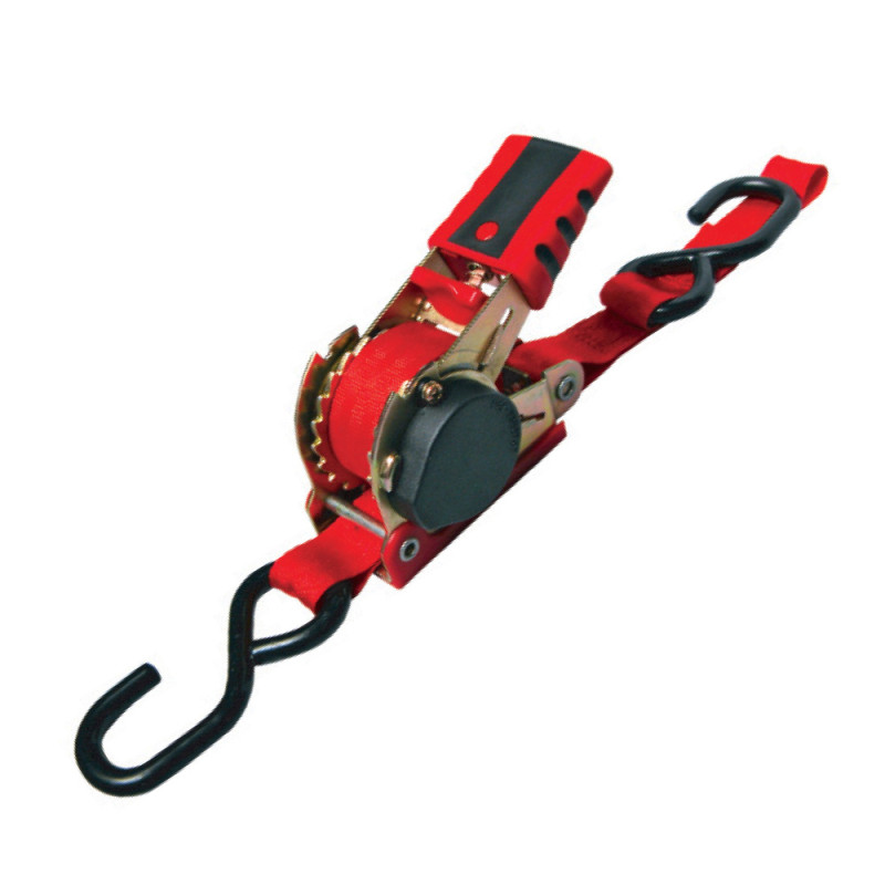 Ratchet retractil 25mm 2,4m con gancho cerrado 013,289,025,501 ponsa Ratchet retractil 25mm 2,4m con gancho cerrado 013,289,025,501 ponsa
