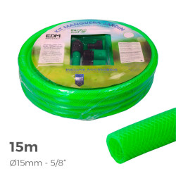 Kit manguera de jardin estandar 15 m (5/8" 15 mm)