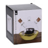 Aceitera y vinagrera de cristal 2 en 1 350ml