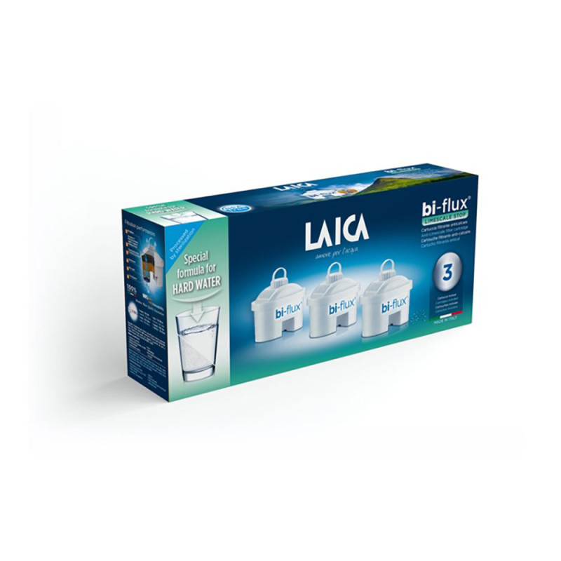 Pack de 3 filtros bi-flux para aguas con exceso de cal laica Pack de 3 filtros bi-flux para aguas con exceso de cal laica