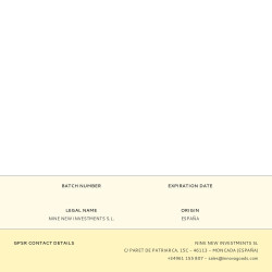 Batamanta individual con bolsillo central faboulazy beige innovagoods