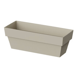 Jardinera limited 10x25cm ecru plastiken