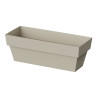 Jardinera limited 10x25cm ecru plastiken