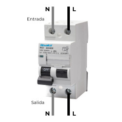 Diferencial 2 polos revalco 40a
