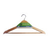 Lote 3 perchas woody line madera ecológica fsc 42,5x23cm-12mm