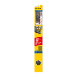 Puerta mosquitera abatible action antracita 100x210cm