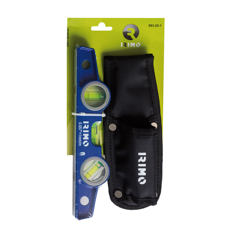 Nivel sólido aluminio inyectado magético 250mm con bolsa 983-25-1 Nivel sólido aluminio inyectado magético 250mm con bolsa 983-25-1