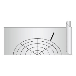 Lámina antideslizante, blanco 50x150cm 47047100 wenko