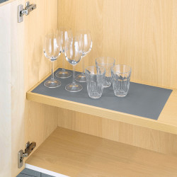 Lámina antideslizante extra gruesa, gris 50x150cm 47040100 wenko