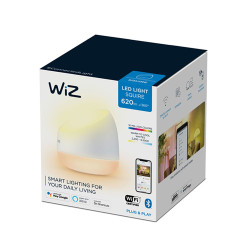 Lámpara de mesa squire portable 9w rgb conectada wifi 929002690301 philips wiz