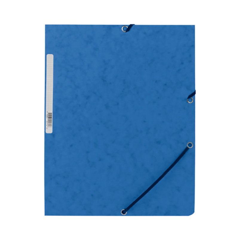 Carpeta gomas kf02167 cartón azul con solapas din a4 q-connect Carpeta gomas kf02167 cartón azul con solapas din a4 q-connect