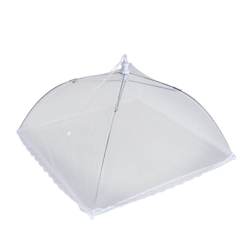 Cubreplatos de nylon plegable 30x30cm Cubreplatos de nylon plegable 30x30cm