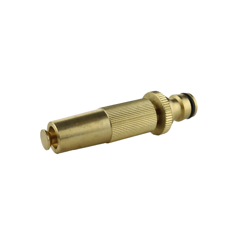 Lanza regulable de laton con acople aqua control Lanza regulable de laton con acople aqua control