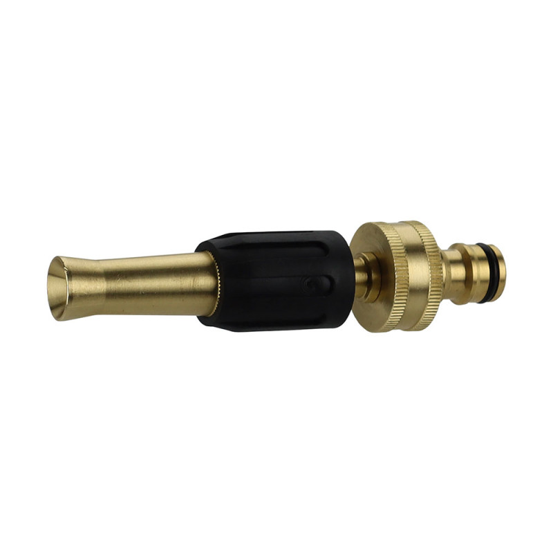 Lanza regulable de laton con grip de caucho y rosca hembra 3/4" aqua control Lanza regulable de laton con grip de caucho y rosca hembra 3/4" aqua control