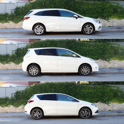 Pack 2 unid. malla parasol para coche uvlock v0103468 innovagoods
