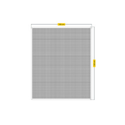 Mosquitera easy click 100x120cm fibra de vidrio. 70470 schellenberg