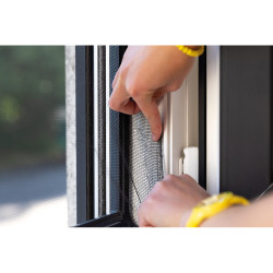 Mosquitera easy open 130x150cm poliester. 70474 schellenberg