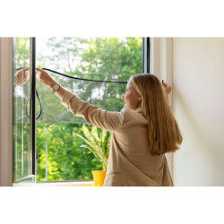 Mosquitera easy open 130x150cm poliester. 70474 schellenberg
