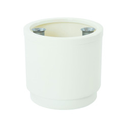 Hidrojardinera color blanco ø26cm plastiken