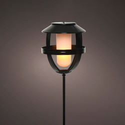 Antorcha solar metalica efecto llama 898216