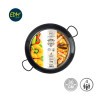 Paellera tradicional de acero esmaltado ø30cm (4 personas)