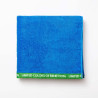 Toalla de playa 160x90cm 450g/m² azul benetton