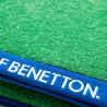 Toalla de playa 160x90cm 450g/m² verde benetton