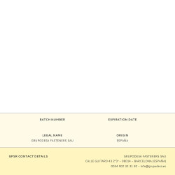 Barras de cola para uso universal ø12x120mm blanca 20431106 blister 10 unid. salki
