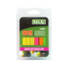 Barras de cola decoración y hobby ø12x95mm mix fluor 430108 blister 12 unid. salki