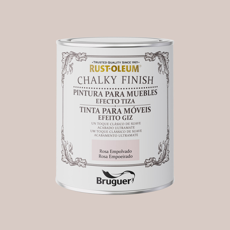 Rust-oleum chalky finish muebles rosa empolvado 0,750l 5733891 bruguer Rust-oleum chalky finish muebles rosa empolvado 0,750l 5733891 bruguer