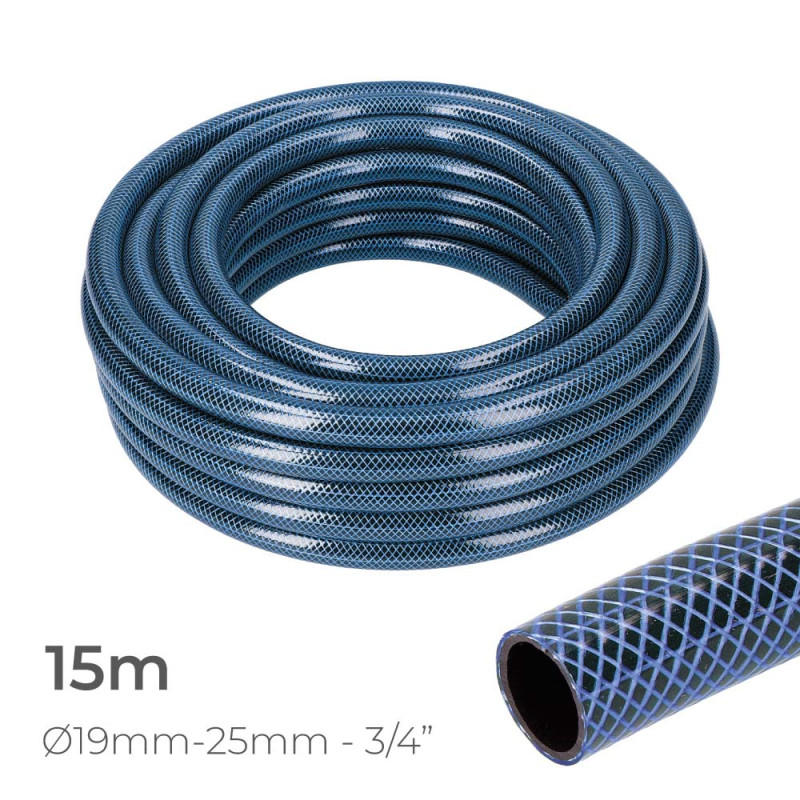 Manguera de jardín interior 15 m (3/4" 19 mm) Manguera de jardín interior 15 m (3/4" 19 mm)
