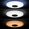Lámpara led de techo con altavoz lumavox v0103688 innovagoods