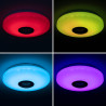 Lámpara led de techo con altavoz lumavox v0103688 innovagoods