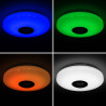 Lámpara led de techo con altavoz lumavox v0103688 innovagoods
