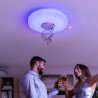Lámpara led de techo con altavoz lumavox v0103688 innovagoods