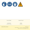 Plantilla de perforación "electricidad", para medidas de 71 y 91 mm 5976000 wolfcraft