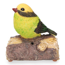 Figura pajaro con sensor de movimiento y sonido (modelos surtidos) 12,5cm colores / modelos surtidos
