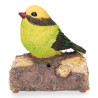 Figura pajaro con sensor de movimiento y sonido (modelos surtidos) 12,5cm colores / modelos surtidos