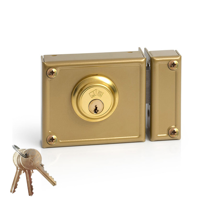 Cerradura de sobreponer solo llave. derecha jis 11-10d jis Cerradura de sobreponer solo llave. derecha jis 11-10d jis
