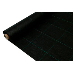 Malla antihierba 100 gr/m² 2 x 25 m color negra