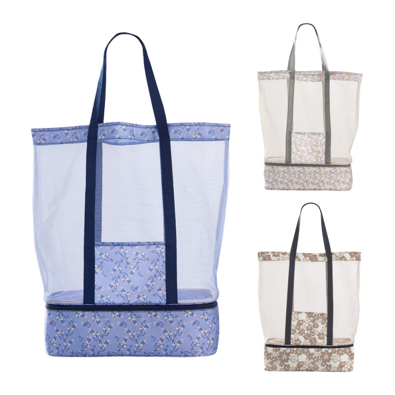 Bolsa de playa con enfriador 53 x 16 x 39 cm colores surtidos Bolsa de playa con enfriador 53 x 16 x 39 cm colores surtidos