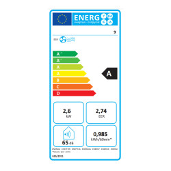 Aire acondicionado portátil solo frio 9000btu/hora 1.000w fulmo