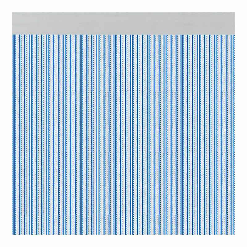 Cortina para puerta modelo "brescia" color azul 90x210cm m63169 acudam Cortina para puerta modelo "brescia" color azul 90x210cm m63169 acudam