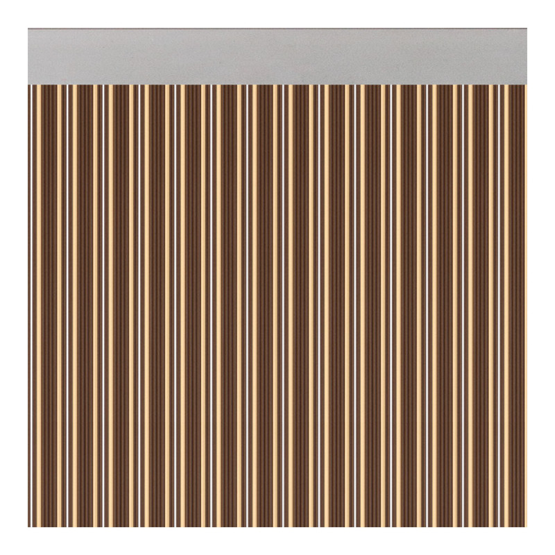 Cortina para puerta modelo "ferrara" opaco color marrón-marfil 90x210cm m63122 acudam Cortina para puerta modelo "ferrara" opaco color marrón-marfil 90x210cm m63122 acudam